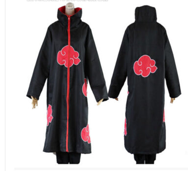 Sale Anime Naruto Akatsuki /Uchiha Itachi Cosplay Halloween Christmas Party Costume Cloak Cape